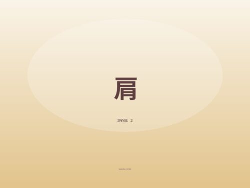 はじめての肩投稿です